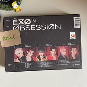 EXO obsession brand new album from sm company store